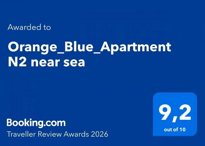 Orange_blue_аpartment N2 Near Sea Chaniotis